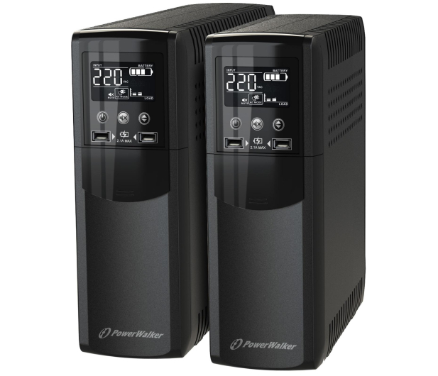 Power Walker LINE-INTERACTIVE (1000VA/600W, 4xSchuko, AVR) - 522347 - zdjęcie 5